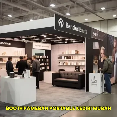 booth pameran portable kediri murah